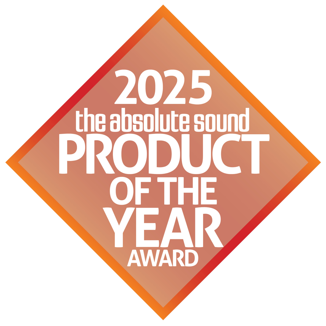 2025 The Absolute Sound Product of the Year Award