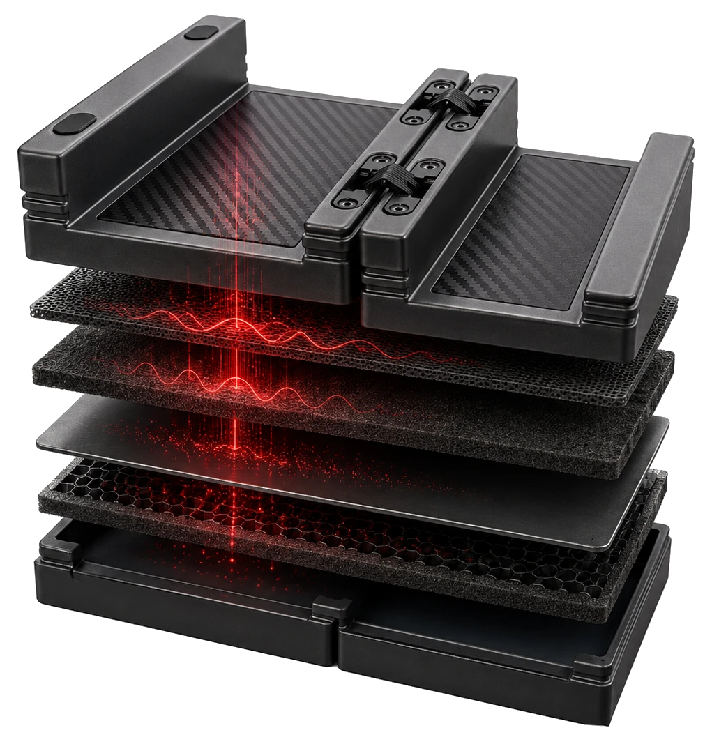 Exploded ART 22X absorption system render
