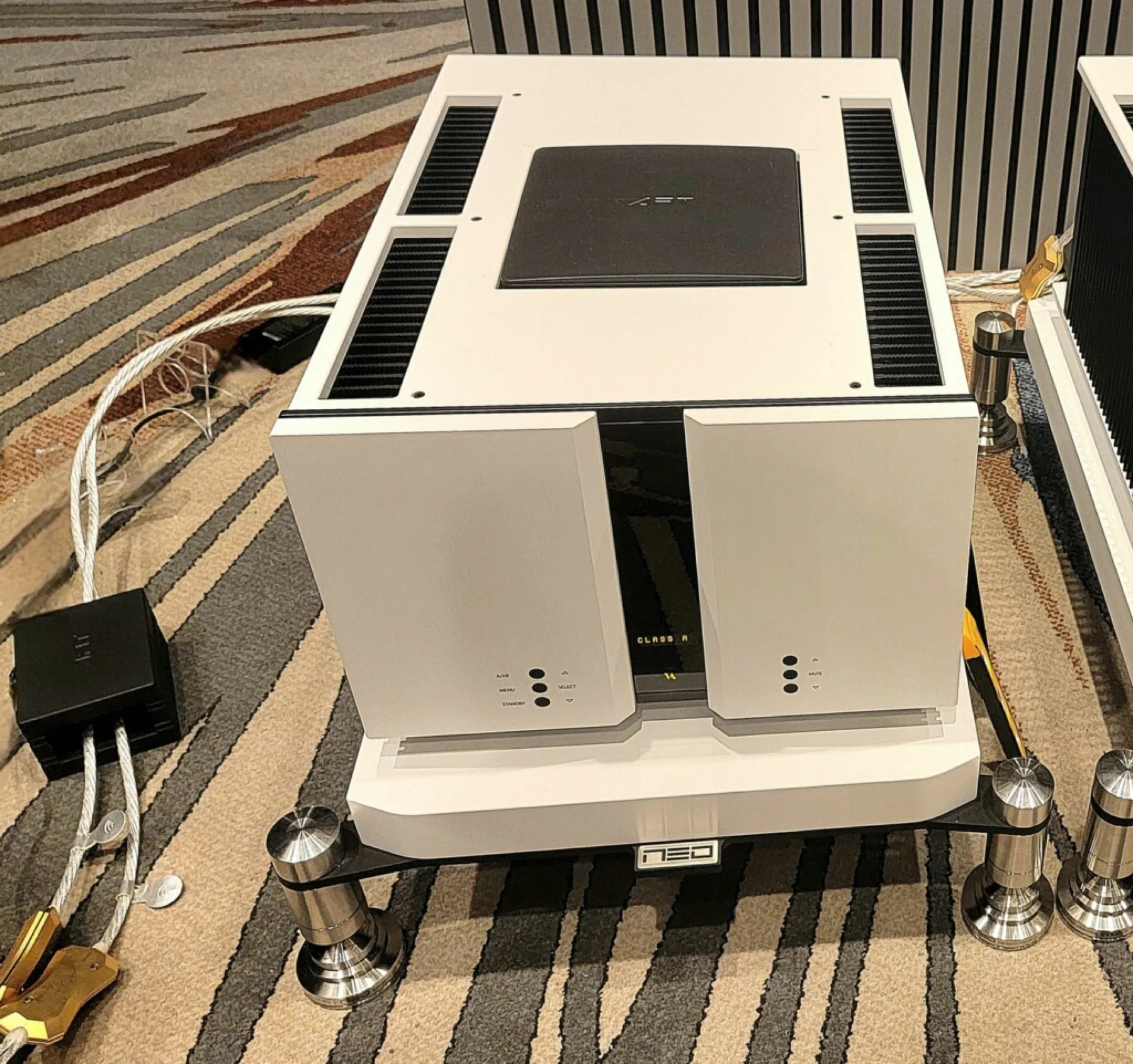 ART 6XS in use with high-end audio components at AXPONA