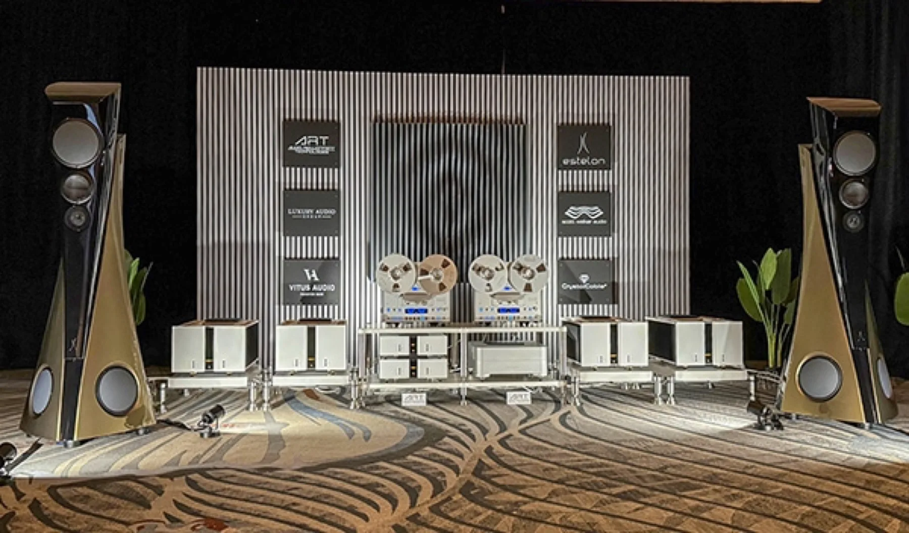 High-end audio system featuring ART 6XS at AXPONA